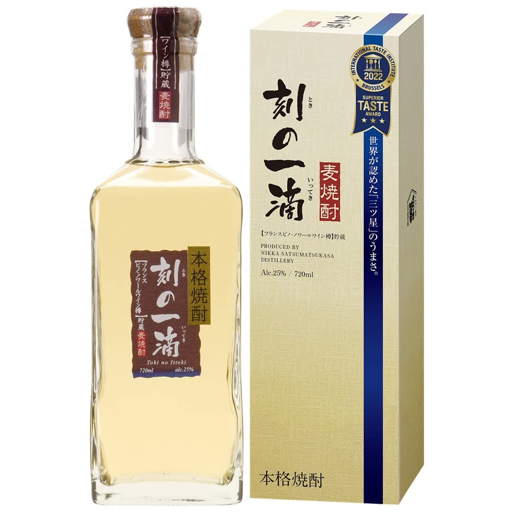 Amazon.co.jp: 【お祝い 誕生日 プレゼントに】 刻の一滴 本格麦焼酎