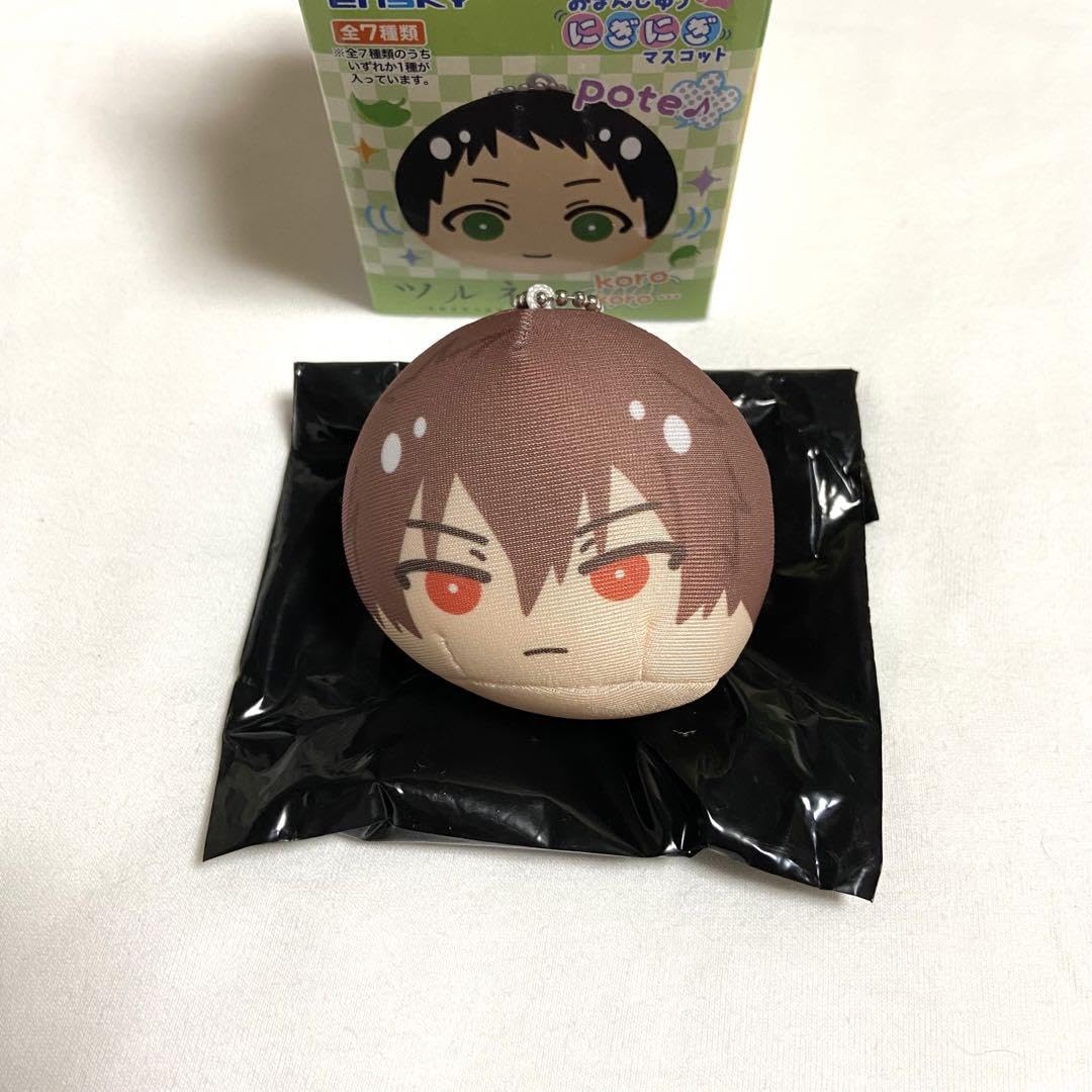 Amazon.co.jp: ツルネ 風舞高校弓道部 おまんじゅうにぎにぎマスコット