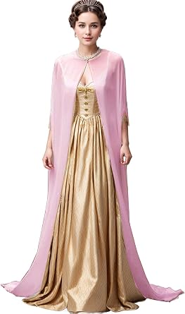 Bridal Cape for Wedding Dress,Cathedral Veil Fairy Tale Cloak for Bridal Princess with Raglan Sleeves