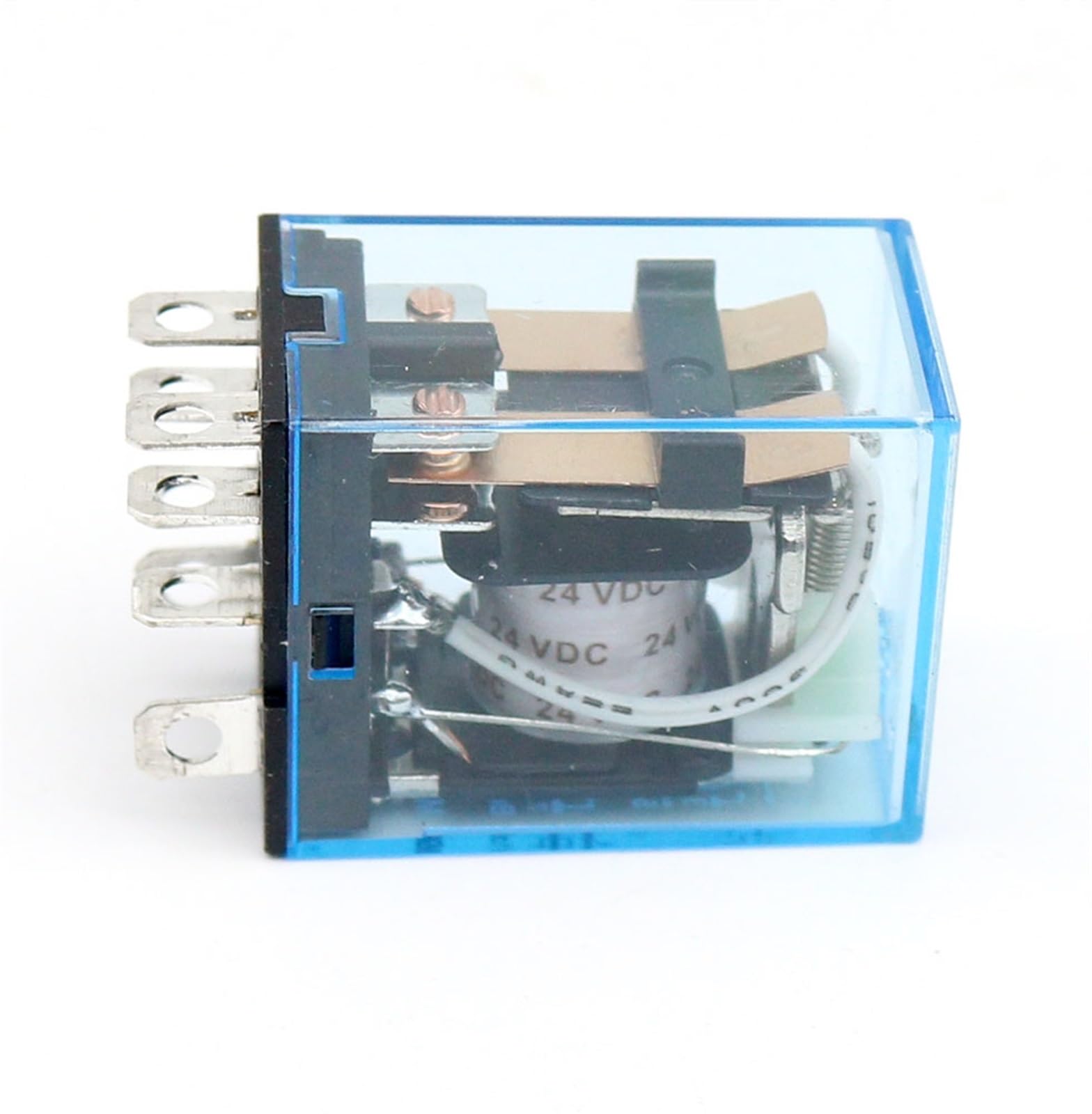 10x LY2 Zeitrelais DC110V AC110V AC220V AC380V Kleines Relais 10A Spule 8-Pin DPDT mit Sockel (Dc, 12V)