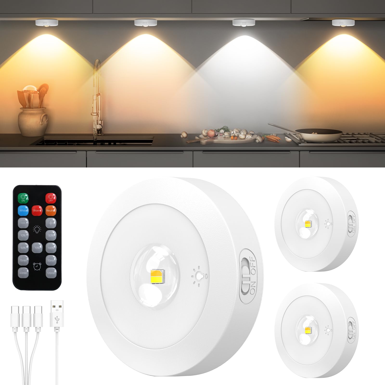 JVURICE Vitrinenbeleuchtung Led