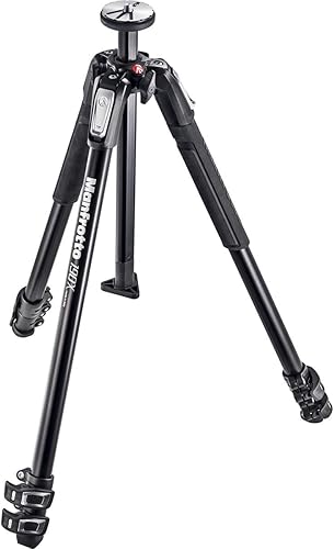 Manfrotto TrĂpode de aluminio 190X de 3 secciones MT190X3 Manfrotto TrĂpode de aluminio 190X de 3 secciones MT190X3