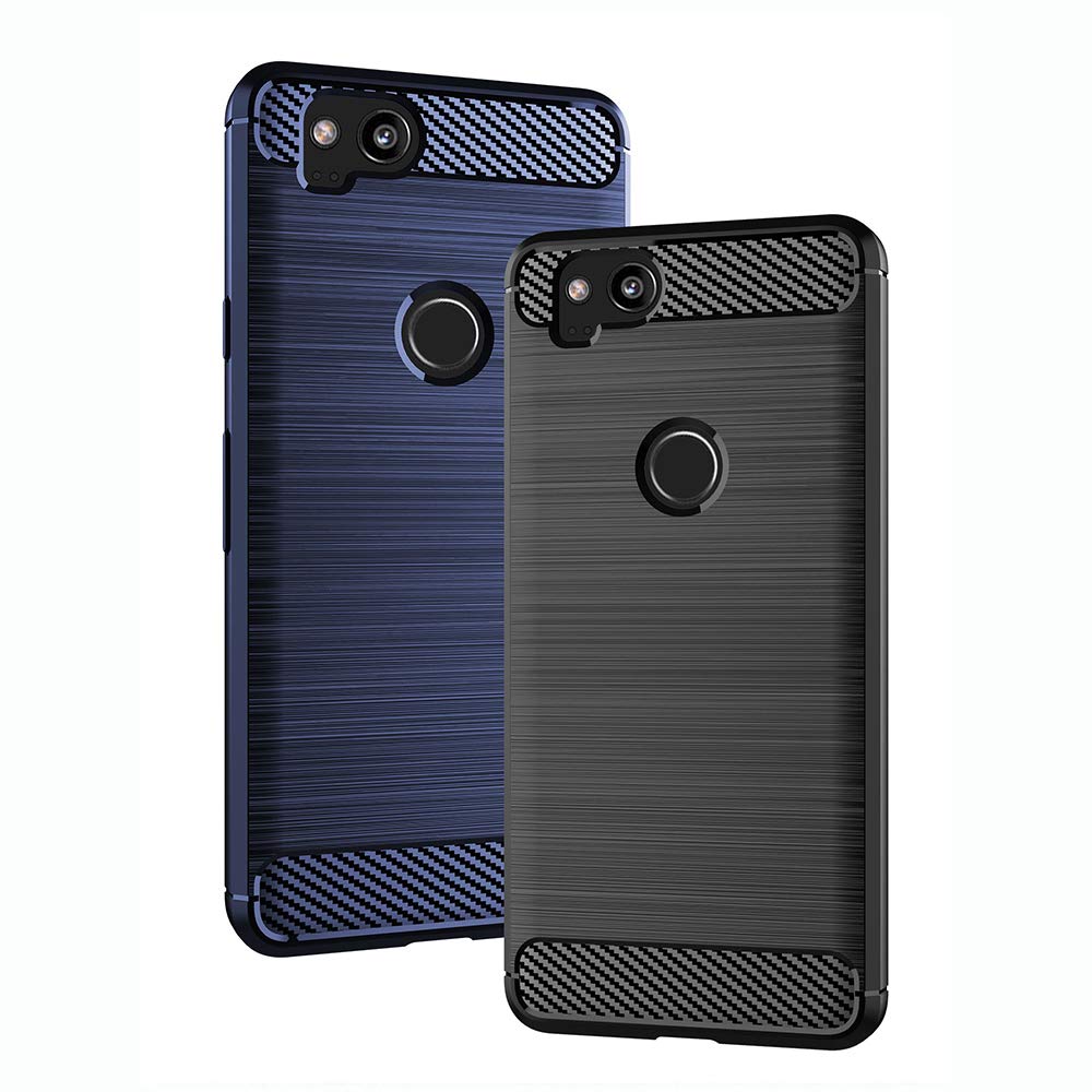 Custodia in plastica gommata per Google Pixel 6 - nera