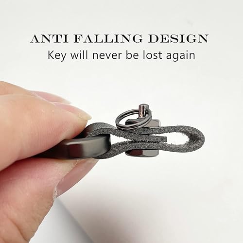 Miniatura 5 de TANDRIVE Funda para llavero para Tesla Model S, color blanco