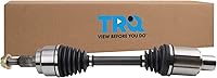 Vista 110 de TRQ Conjunto de eje CV delantero del lado del conductor o del pasajero Compatible con Subaru Crosstrek 2016-2017 2014-2015 XV Crosstrek