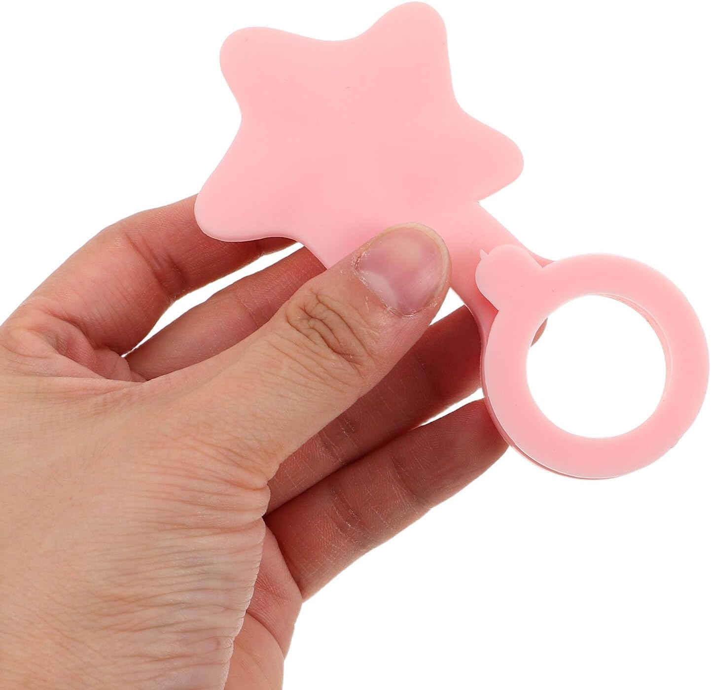 KICHOUSE 3pcs Silicone Bathtub Drain Stopper Universal Tub Stopper Replacement Flat Bathroom Basin Seal Star Pattern Non-Slip Cover for 2.9-3cm Drain Holes