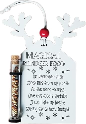 Miniatura 6 de Handmade Magical Reindeer Food Christmas Ornament - Gift Box Included - Gift for Kids - Holiday Ornament - Handmade Christmas Ornament for the