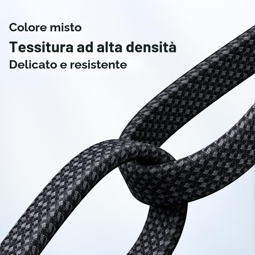 mcdodo Cavo USB C a Lightning 36 W cavo di ricarica USB C corto 90 gradi nylon USB C Fast per iPhone 14,13,12,11,XS,XSMax,XR,X 8 Plus,7 Plus, 6s, 6s Plus, 6,6 Plus, iPad