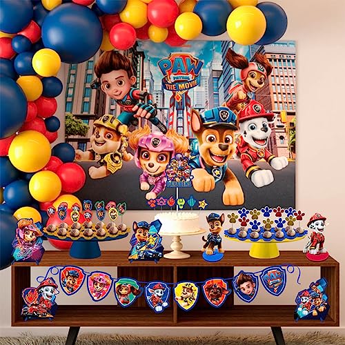 Faixa Decorativa Patrulha Canina O Filme - Extra Festas