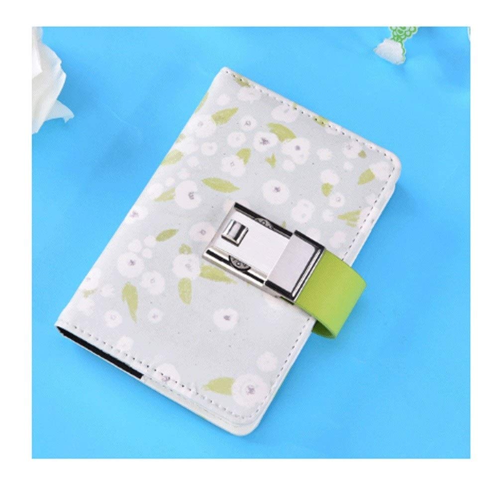 Journal taccuino Diario A5 Password Notebook con Blocco Blocco Note Pocket Pocket Diario Creativo Diario Simple Art Squisita Manuale Affari dell'ufficio Scolastico (Color : C)