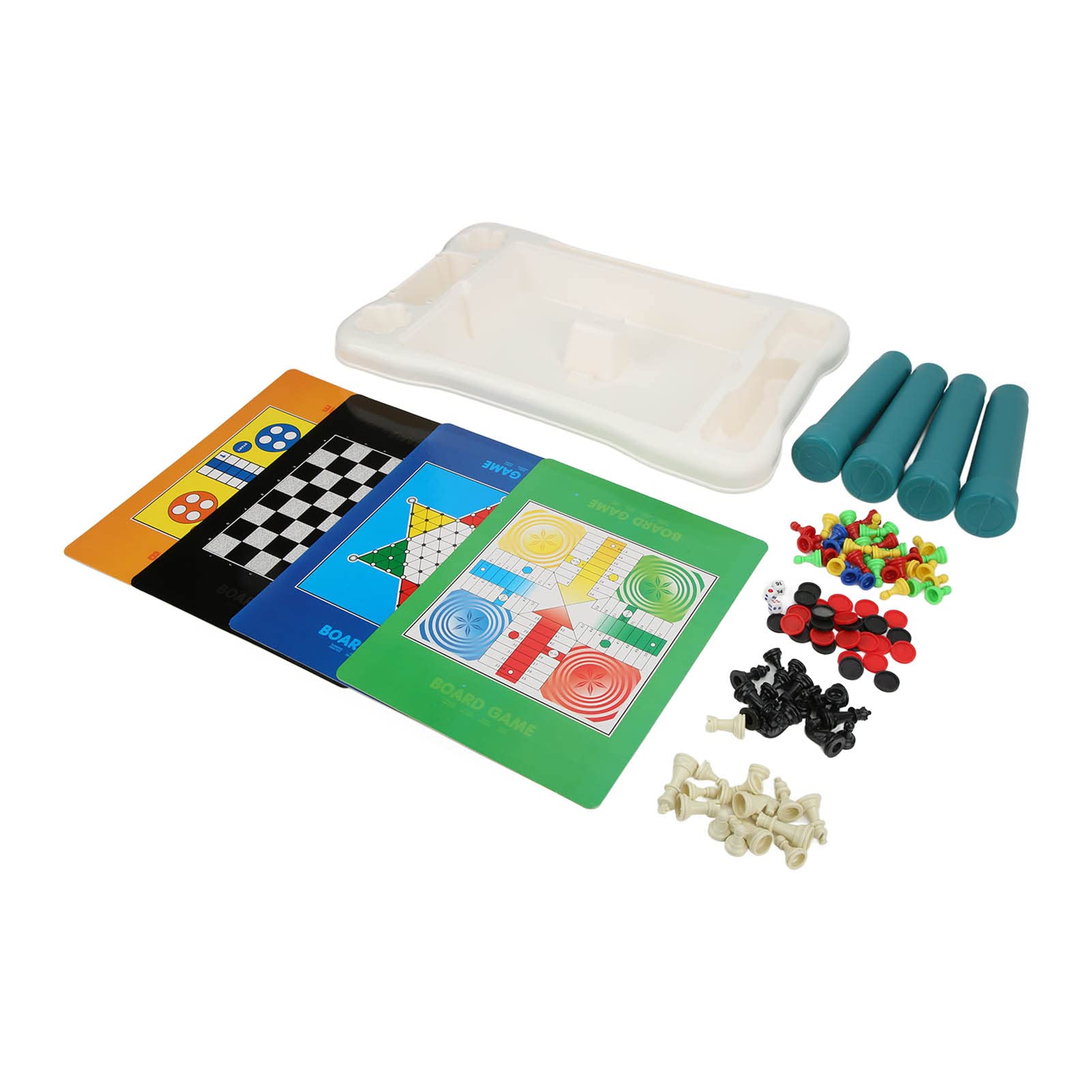 Set di Giochi da Tavolo 8 in 1 Portatile per Bambini Dai 3 Anni in su. Giochi Classici Educativi Divertenti per Tutta la Famiglia
