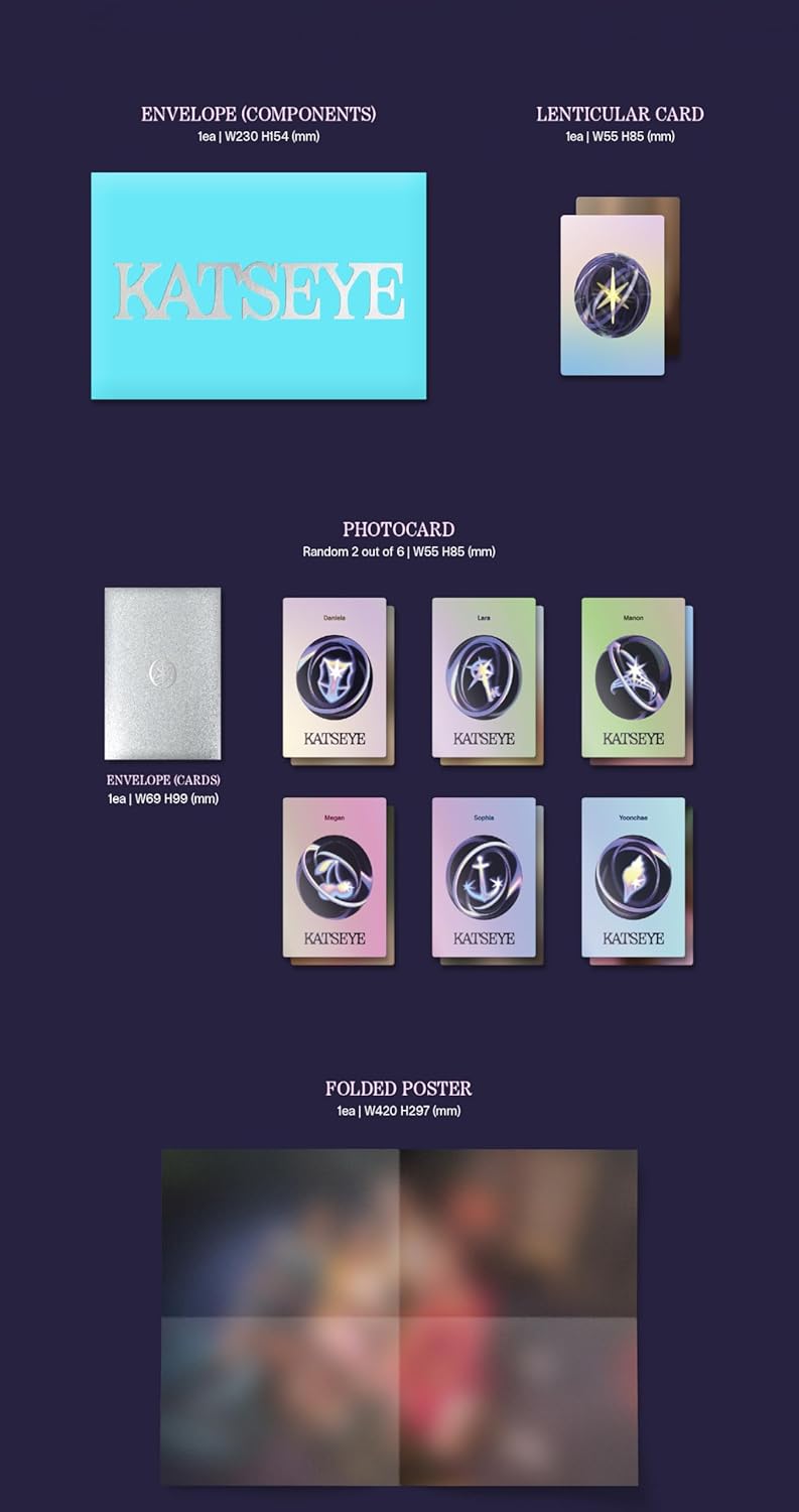 KATSEYE SIS Soft Is Strong 1st EP Album with Tracking (Soft Version)