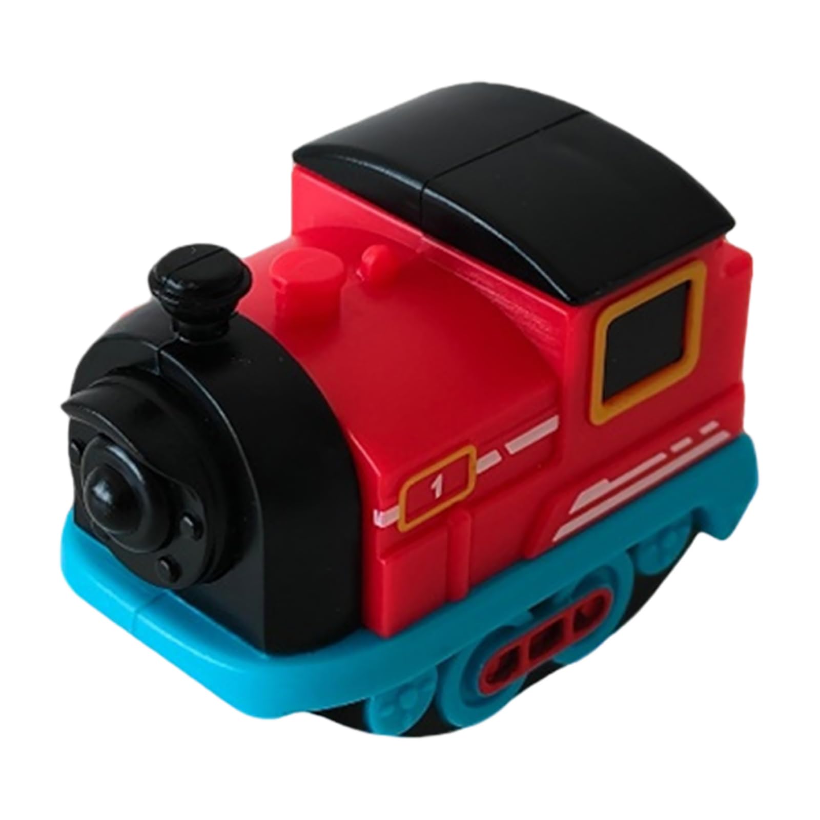 3D Infinity Track, Replacement Magnetic Electric Train Cars for Klick Rail, USB Rechargeable Add-On for Electric Trains Set Tracks, Cannot Operate Alone, Tracks & Cable Not Included