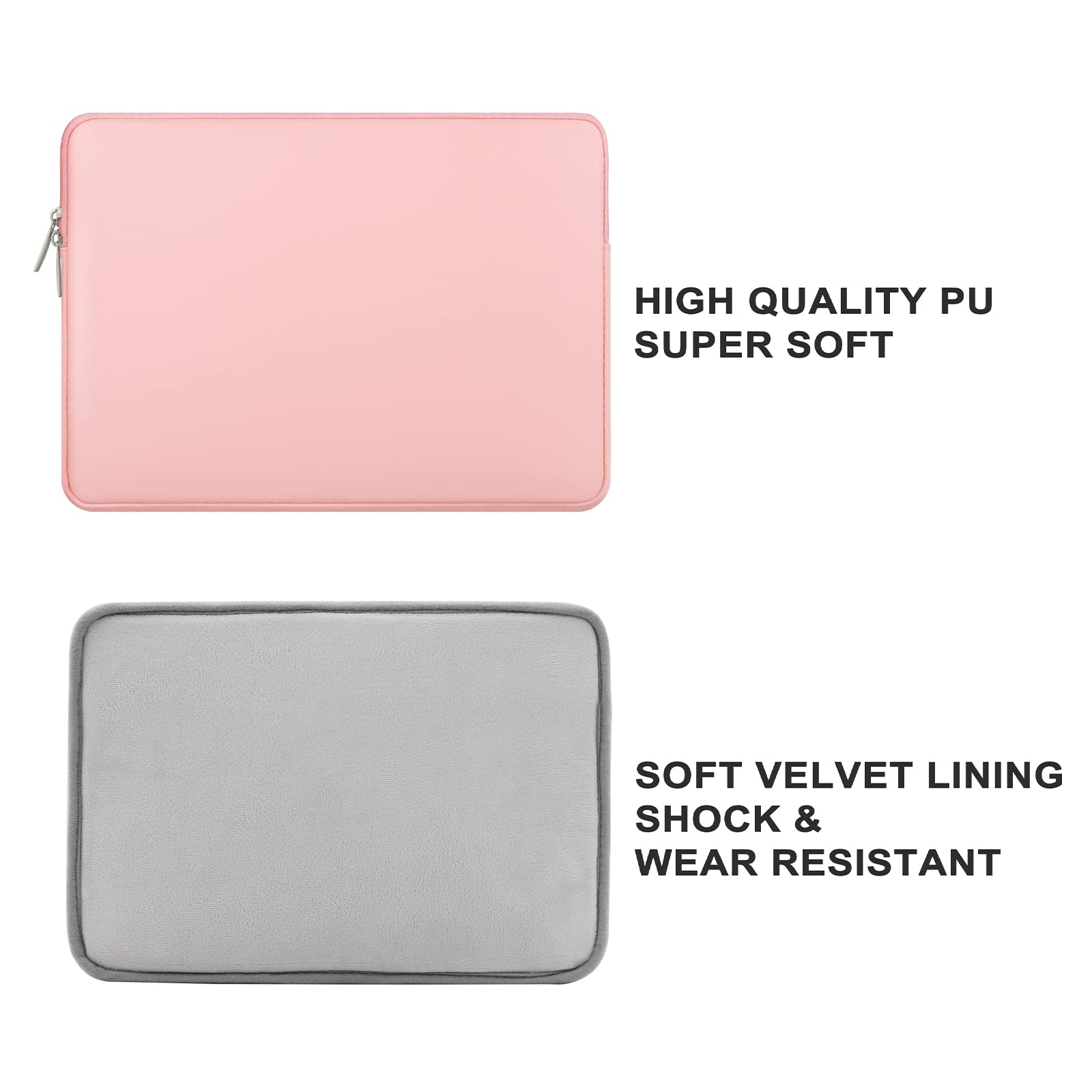 BW-01 - 11 pouces - Sacoche pour ordinateur portable pour femme, étui BW-01 - 11 pouces - Sacoche pour ordinateur portable pour femme, étui