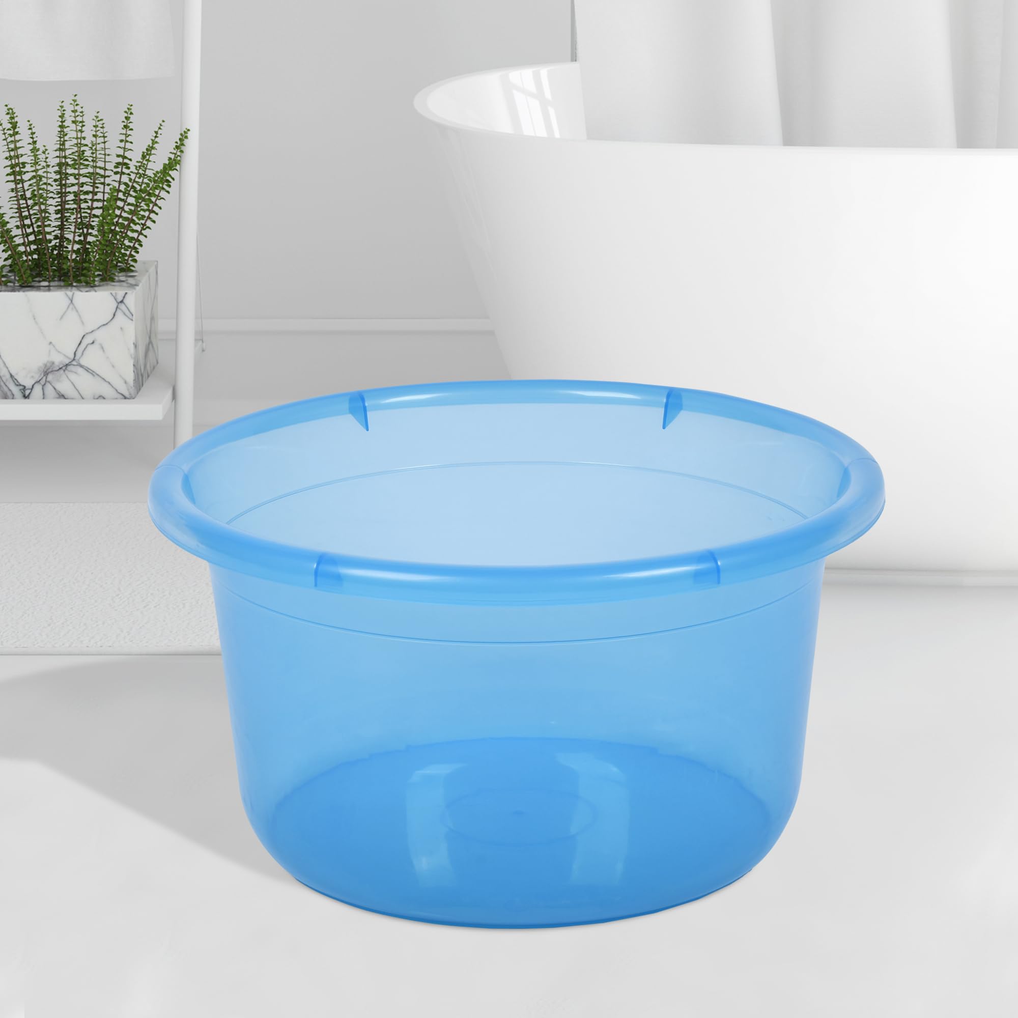 Durable Plastic Bath Tub - 40L, Unbreakable! -24 Durable Plastic Bath Tub - 40L, Unbreakable! -24