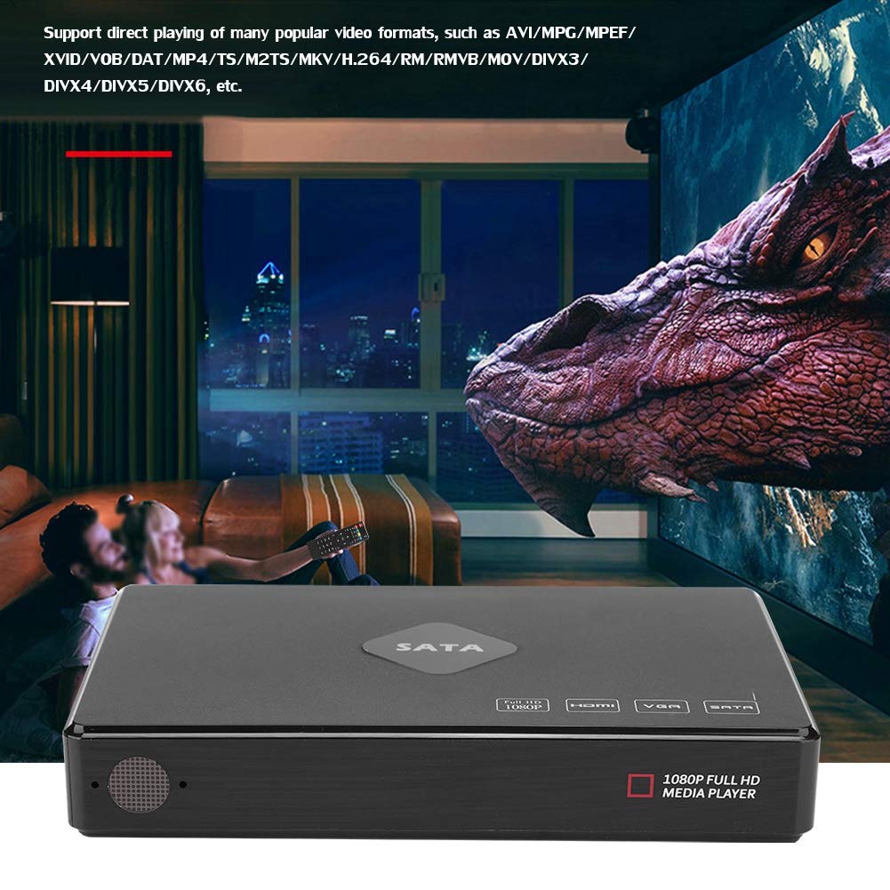 Reproductor Multimedia HDD, Reproductor de Disco Duro, 2,5 Pulgadas, una Variedad de Necesidades de Aplicación(Normativas Europeas)