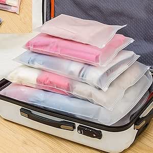 3 Beauty Case Da Viaggio Trasparenti - Borse Per Cosmetici Con Zip, Impermeabili, 20.5x15.5x5 Cm, Per Uomo E Donna, PVC E TPU - Foto 10