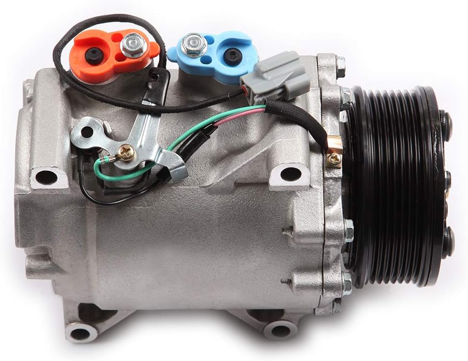 SCITOO AC Compressor for Cars for 2002-2006 Fit for Honda CR-V 2.4L CO 10663AC Air Conditioning Compressor