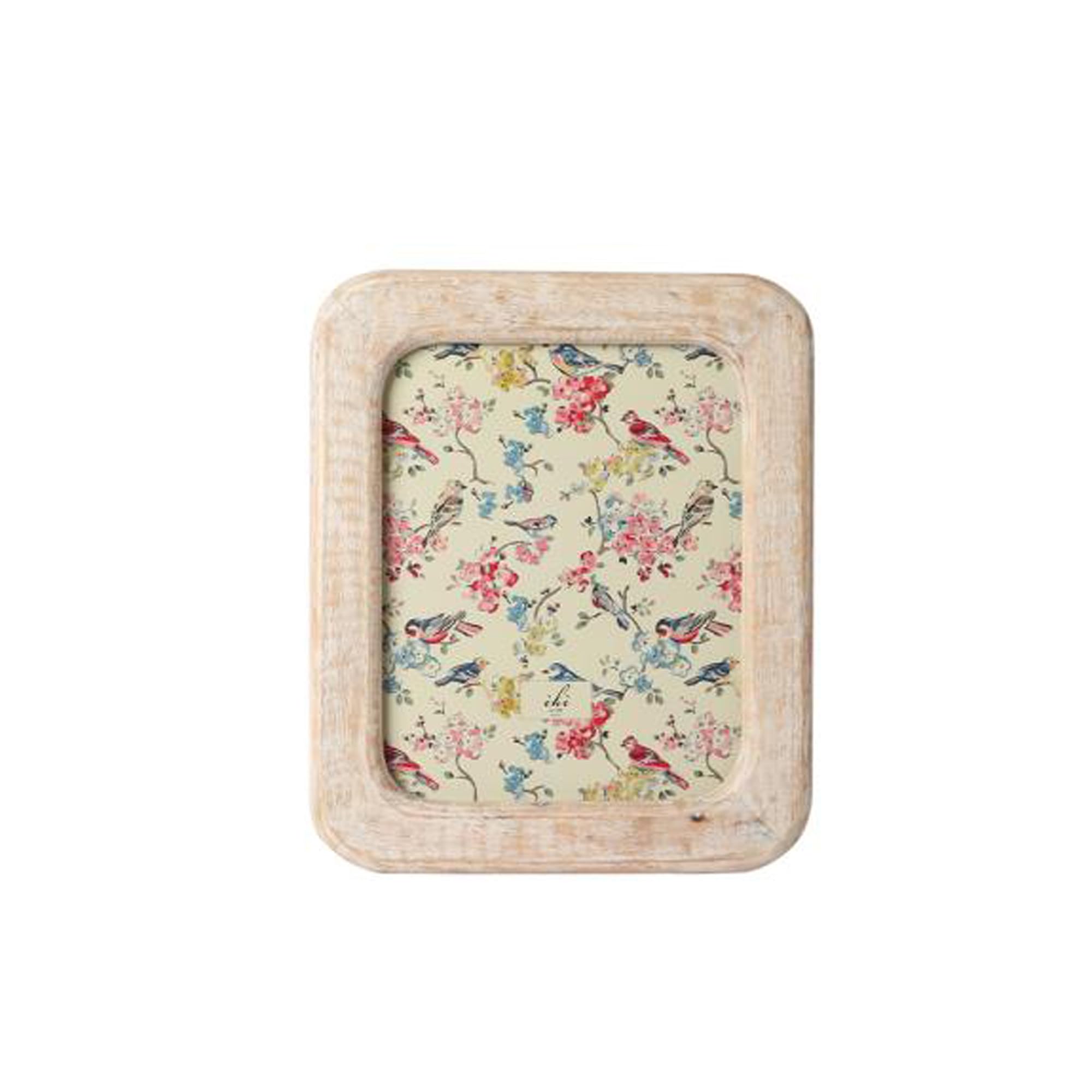 IHI EST. 1986 Wooden Photo Frame, 8 x 10 Inch Picture Frame with Rounded Distressed Design, Decorative Tabletop Frame for Home Office Décor, Rustic Photo Display