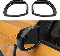 Vista 1 de Cubierta protectora de cejas para espejo lateral Bronco Sport para espejo lateral compatible con Ford Bronco Sport 2021 2022 2023, accesorios
