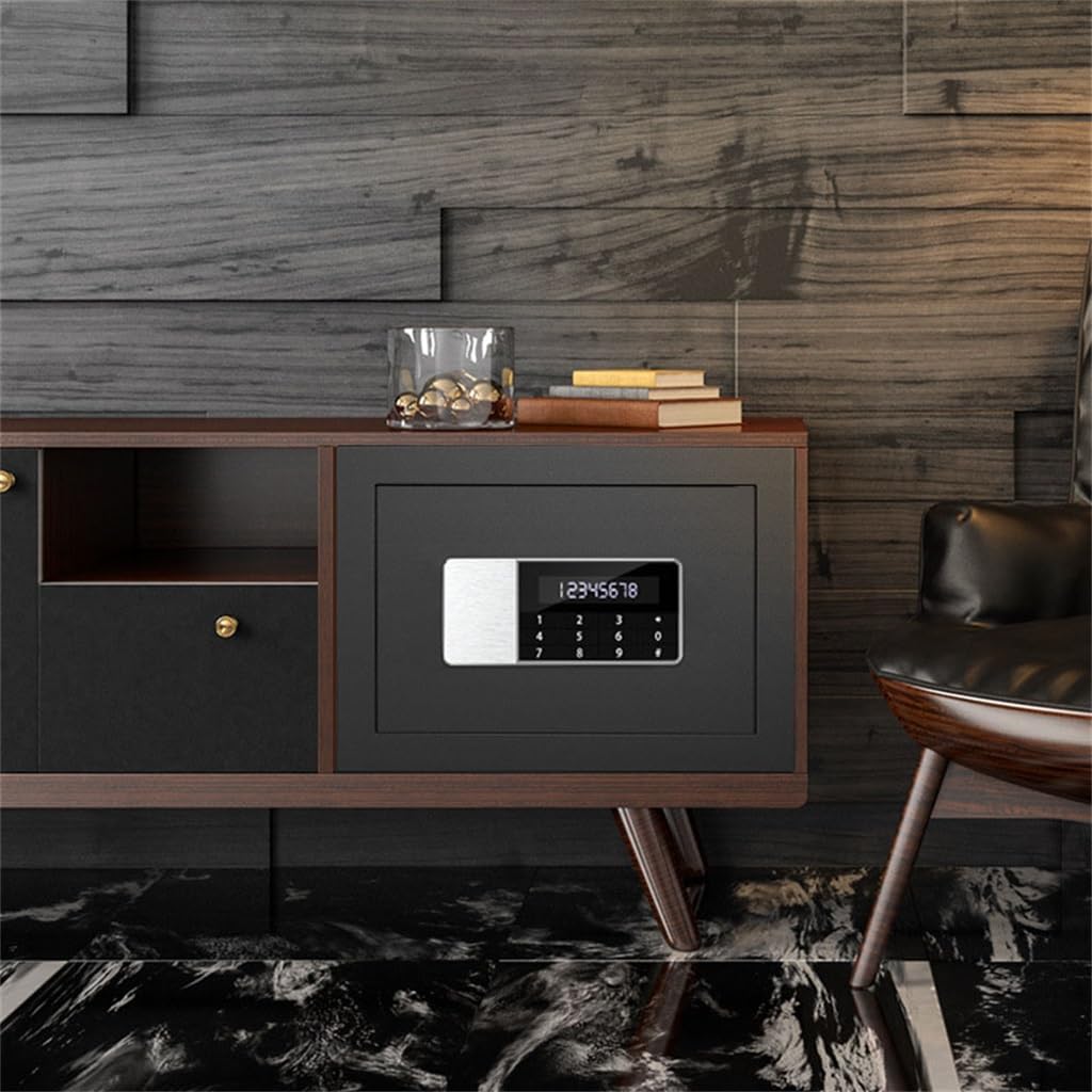 Safe Deposit BoxSmall Household Mini Wall LockerDouble Alarm Box