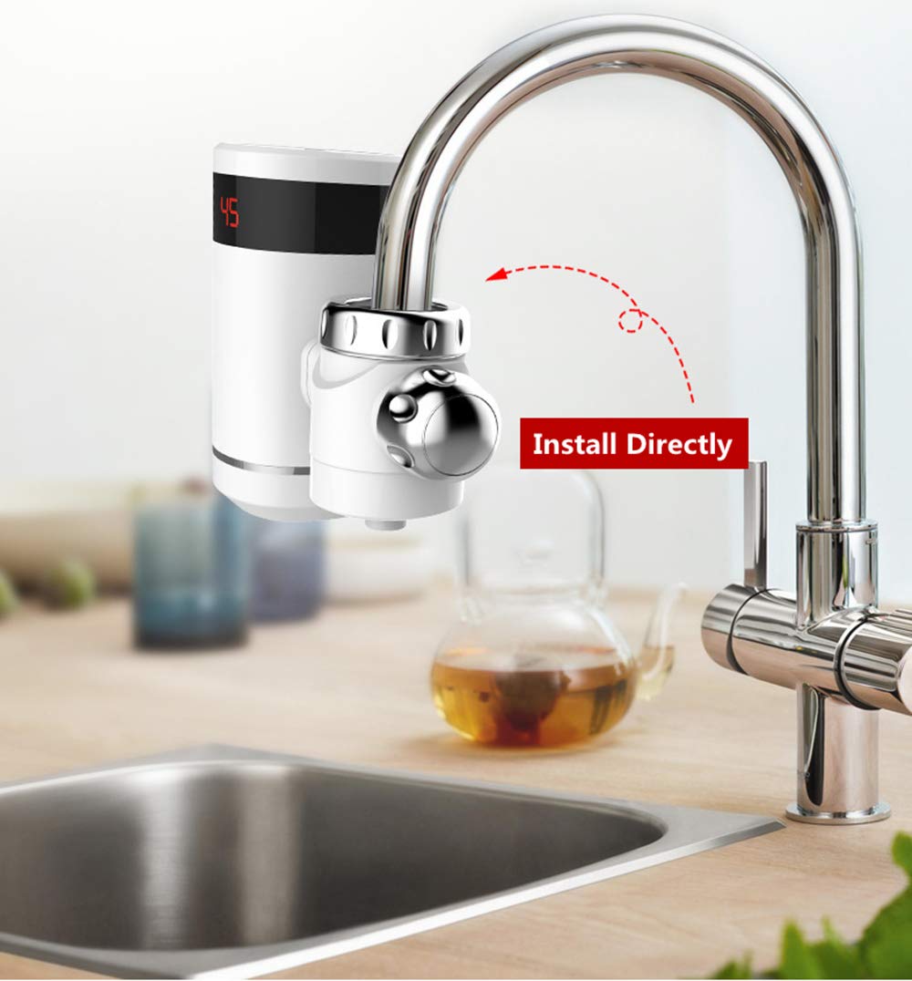 OuYang Electric Instant Water Heater Tap,Drinking Water Filter,Tap Faucet  Filtration, Kitchen Heating Tap Water Faucet Instant Hot Water  Dispenser,Advanced Healthy Water Purifier for Kitchen Faucet - Amazon.com