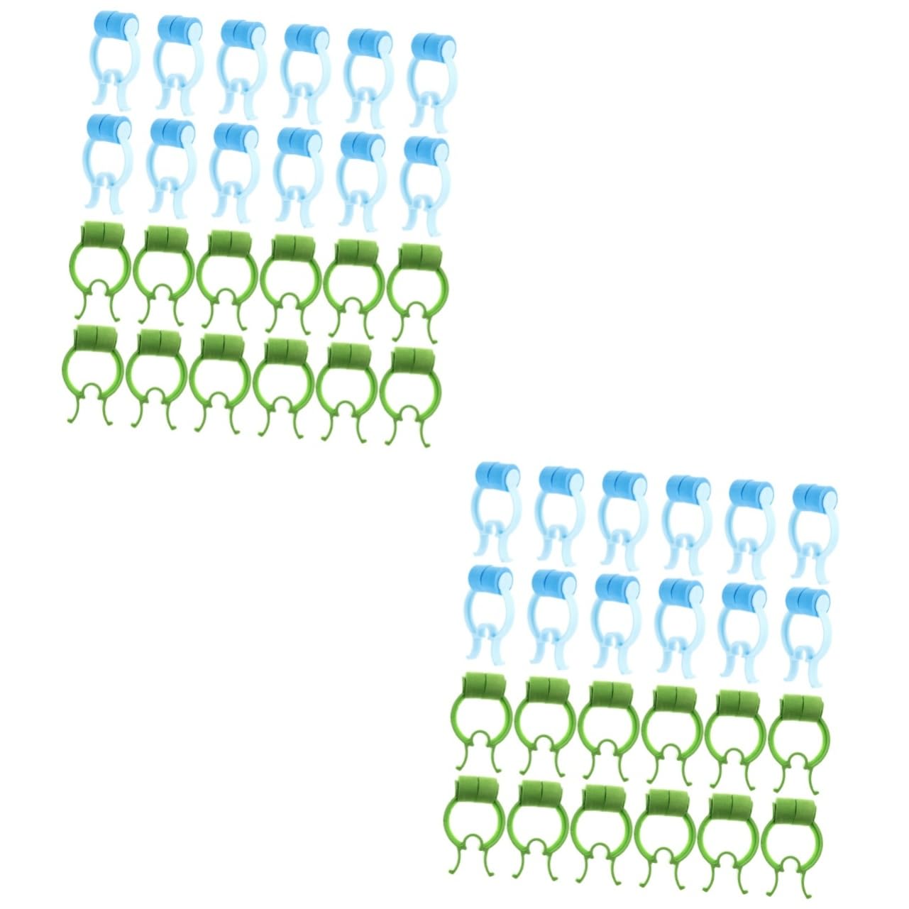 48pezzi Clip Per Naso Per Allenamento Stopper Nasali Per E Sangue Dal Naso Clip Per Fissaggio E Pom Per Viaggi E Uso Quotidiano