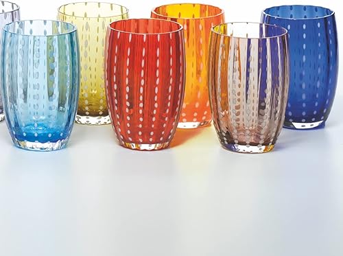 Miniatura 3 de Zafferano Perle Beverage Rojo (juego de 2)