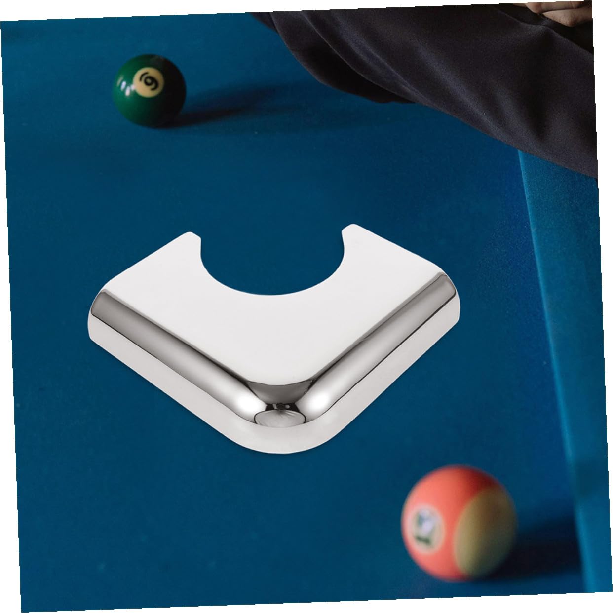 Cabilock 2 Piezas Protectores de Esquinas para Mesa Billar Brackets Decorativos de Cubre Esquinas Muebles Protección Duradera para Casa Club y Bar