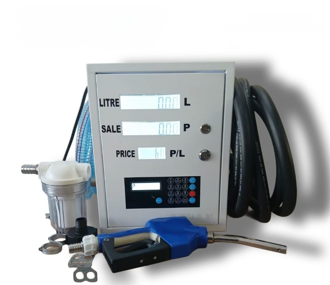 DEF Urea Dispenser with Printer | Digital Flow Meter Pump System | Real-Time Data Print | Automatic Nozzle | Fluid Transfer Solution for Diesel Vehicles, Trucks, Tractors, Workshops-image-14