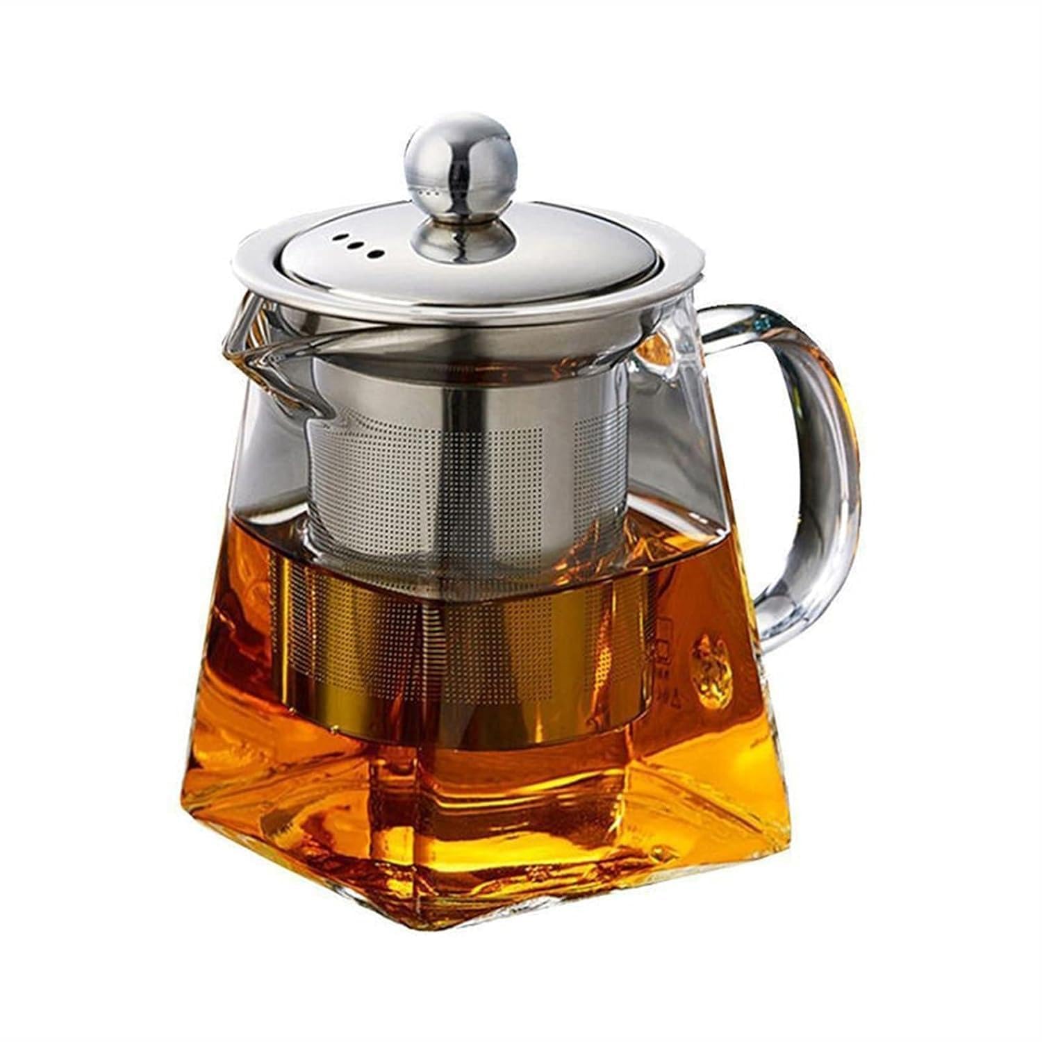 Heat Resistant Glass Teapot - Loose Leaf Tea Kettle -1