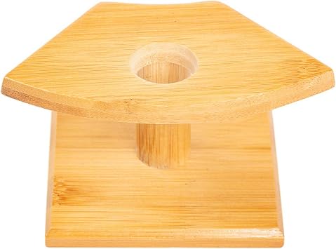 Japanese Style Temaki Sushi Roll Holder Ice Cream Cone Holder With 1-5 Compartments Holes, Kitchen Dining Decor Display Stand, Restaurant Supply Serveware 1 Hole