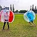 SUNSHINE-MALL 48 inch 2 pcs Bumper Sumo Ball for Adults,Kids, Inflatable Bounce Body Zorb Ball for Outdoor Team Gaming Play for 6 Ages+ (red+Blue)