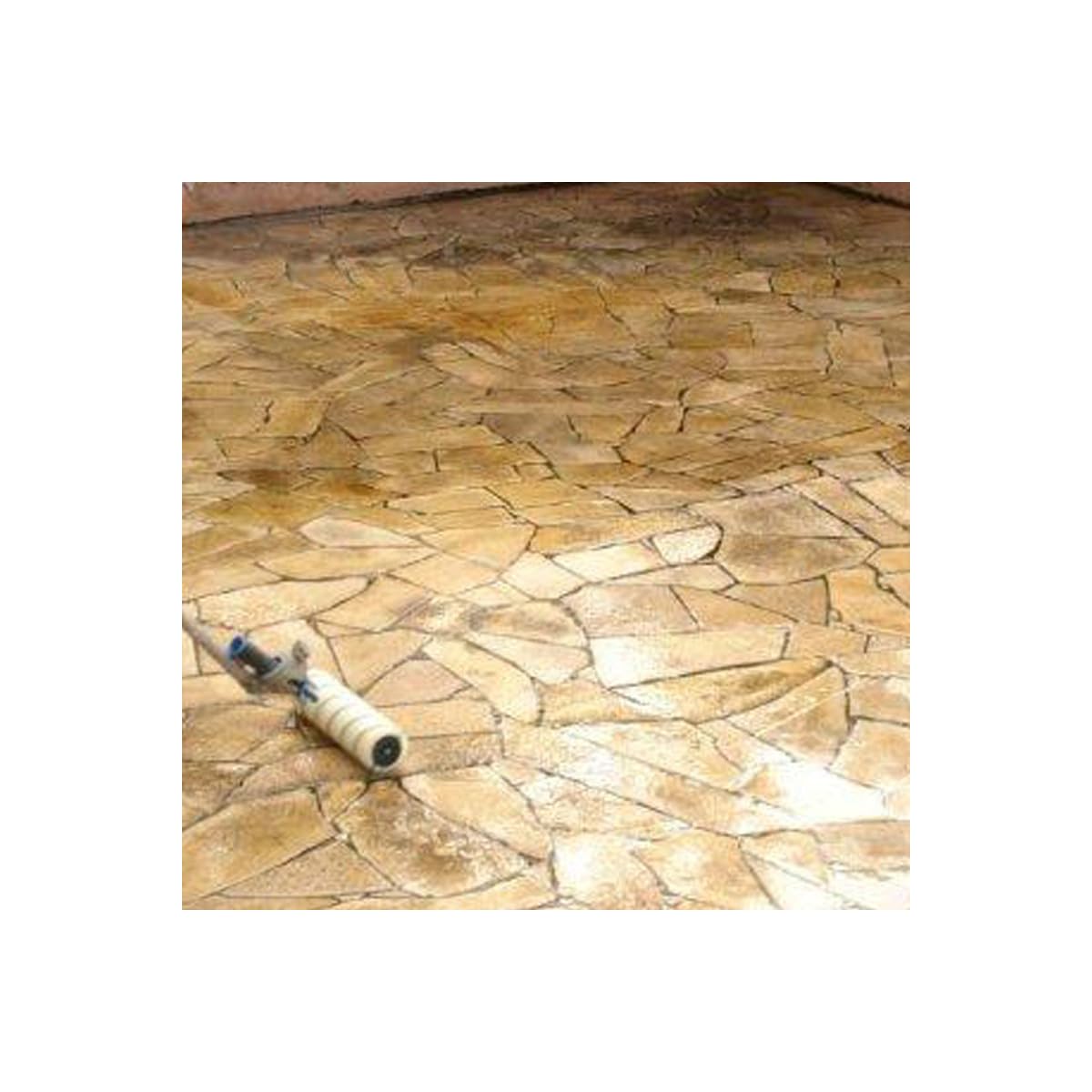 Kit Impermeabilización Terraza Azulejos Transparente 5 m², tráfico público, soporte poroso Acabado Brillante | Kit Completo, Resina Transparente Transitable, Terrazas, Balcones, Azulejos, Resiste a los Uv - Arcane Industries