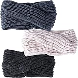 ✿Das Stirnband wird die Haare nicht verstecken, und ist daher gut kombinierbar mit einem Pferdeschwanz oder Zopf. Es ist die ideale Alternative zur klassischen Strickmütze.
