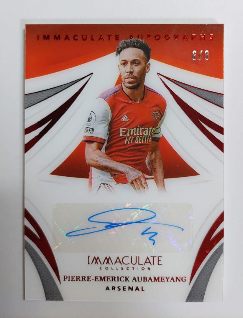 PANINI IMM AUBAMEYANG オーバメヤン 直筆サイン 世界58枚 Amazon.co.jp: PANINI IMMACULATE オーバメヤン サイン カード