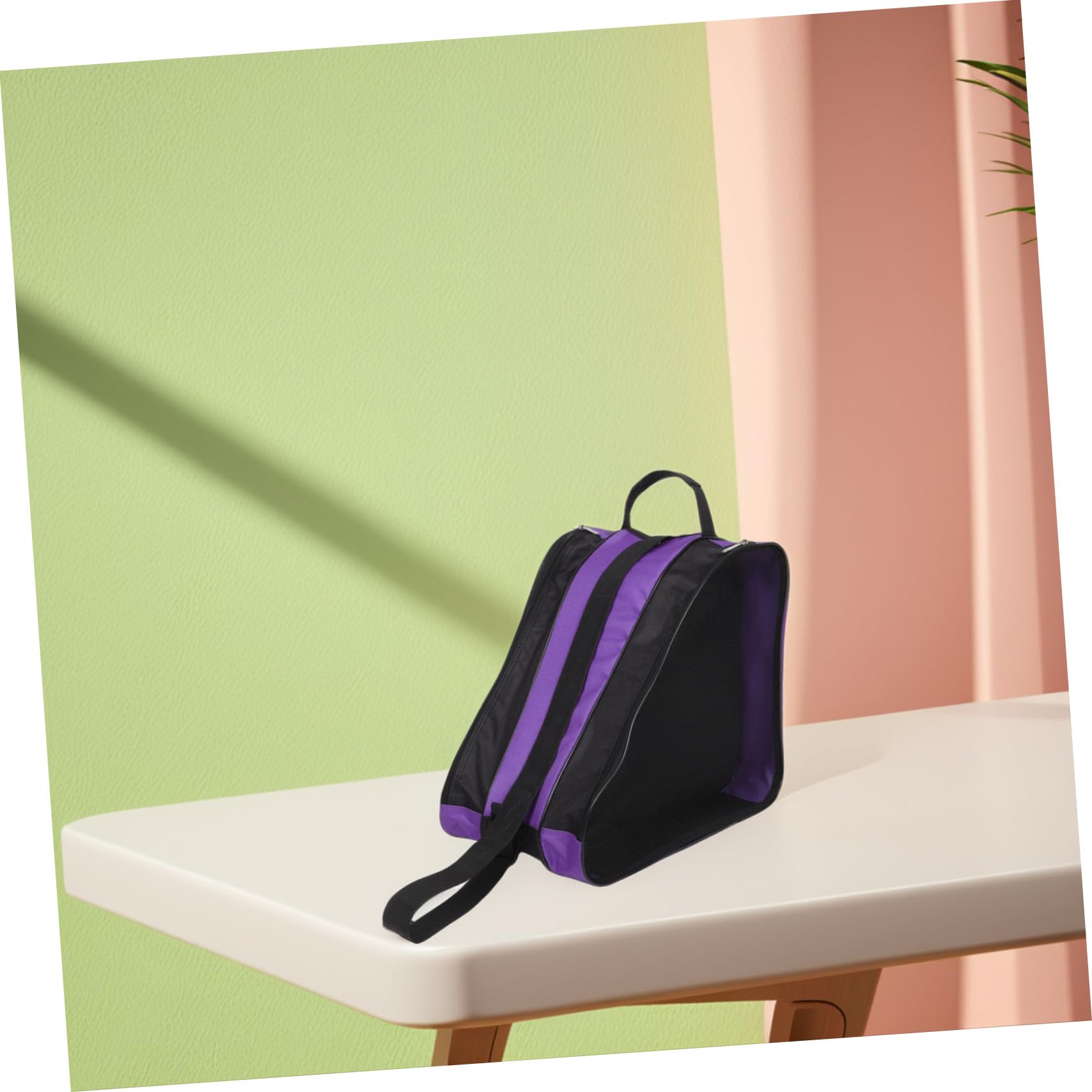 SUPVOX Borsa per Pattini a Rotelle 2 Pezzi in Oxford, Capiente | Design Multistrato, Uso Outdoor, per Scarpe da Pattinaggio e Stivali da Pioggia