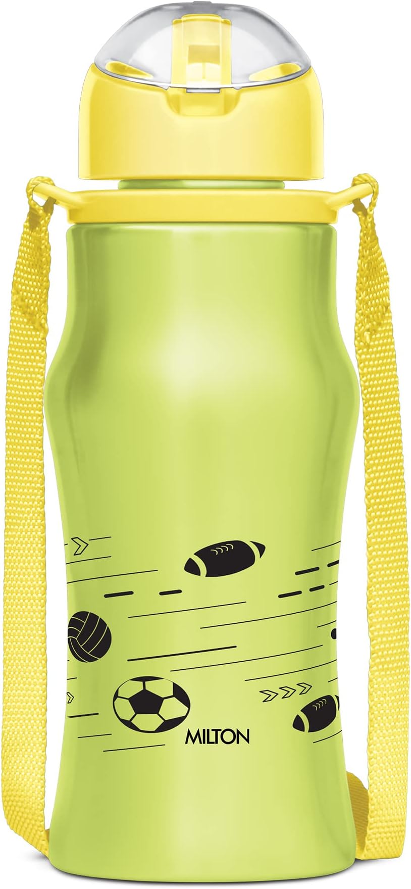 Milton Gaiety 450 Stainless Steel Insulated Water Bottle, 425 ml, Green