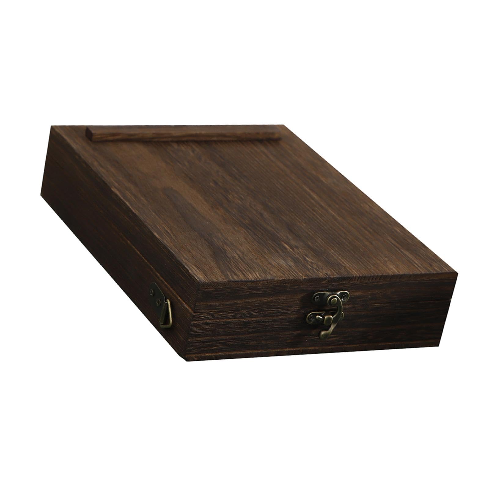 HEAVENGLOW Writer Wood Box Briefcase Portable Multifunctional Decorative Handmade Trend-picture-30