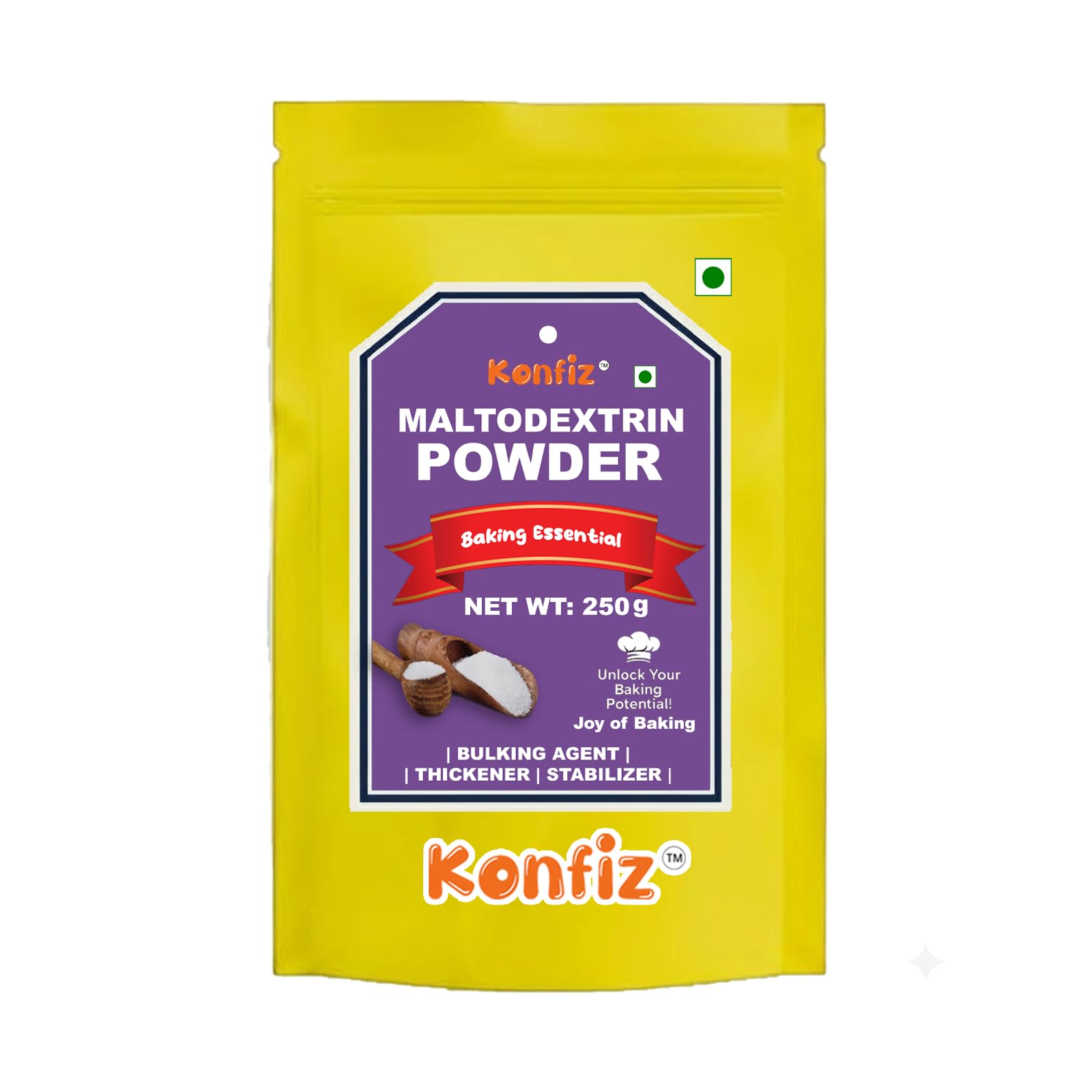 Maltodextrin Powder | Baking Essential Bulking Agent, Thickener & Stabilizer | Food Grade Maltodextrin for Baking & Desserts | 250g-image-40
