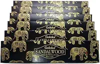 Incenso Goloka Massala Sandalwood Sândalo Cx.6un.15g