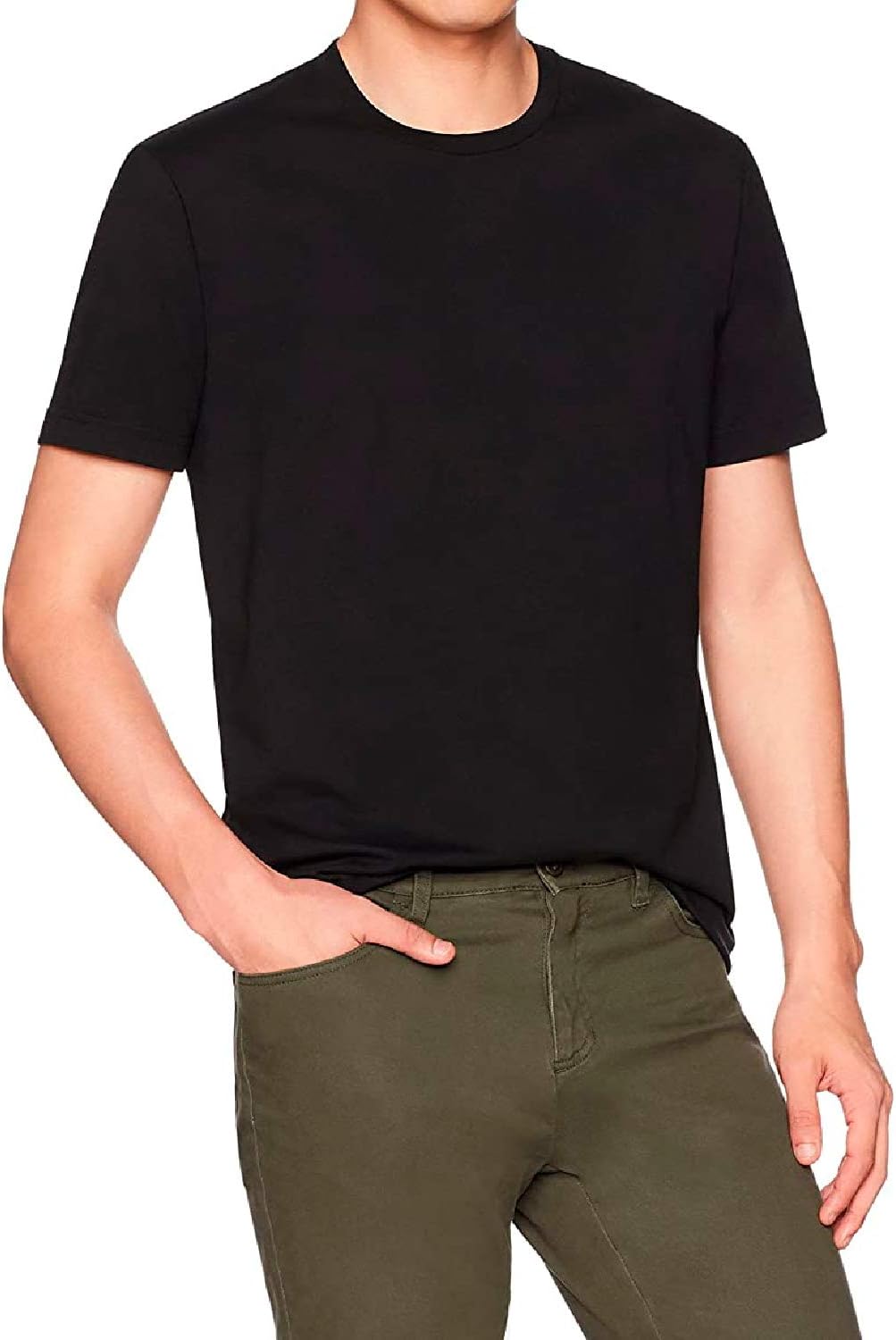 Kit com 5 Camisetas Masculina Básica Algodão Premium