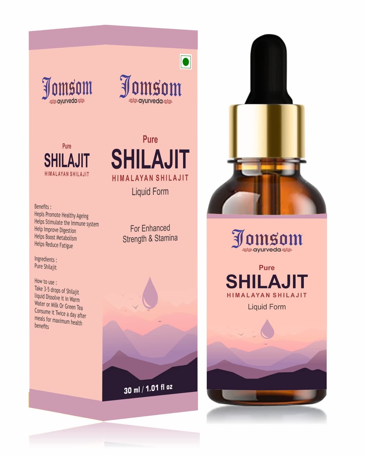 Jomsom Pure Ayurvedic Shilajit/Shilajeet Liquid - 30ml (B0BC4LXT3J) Amazon Price History, Amazon Price Tracker