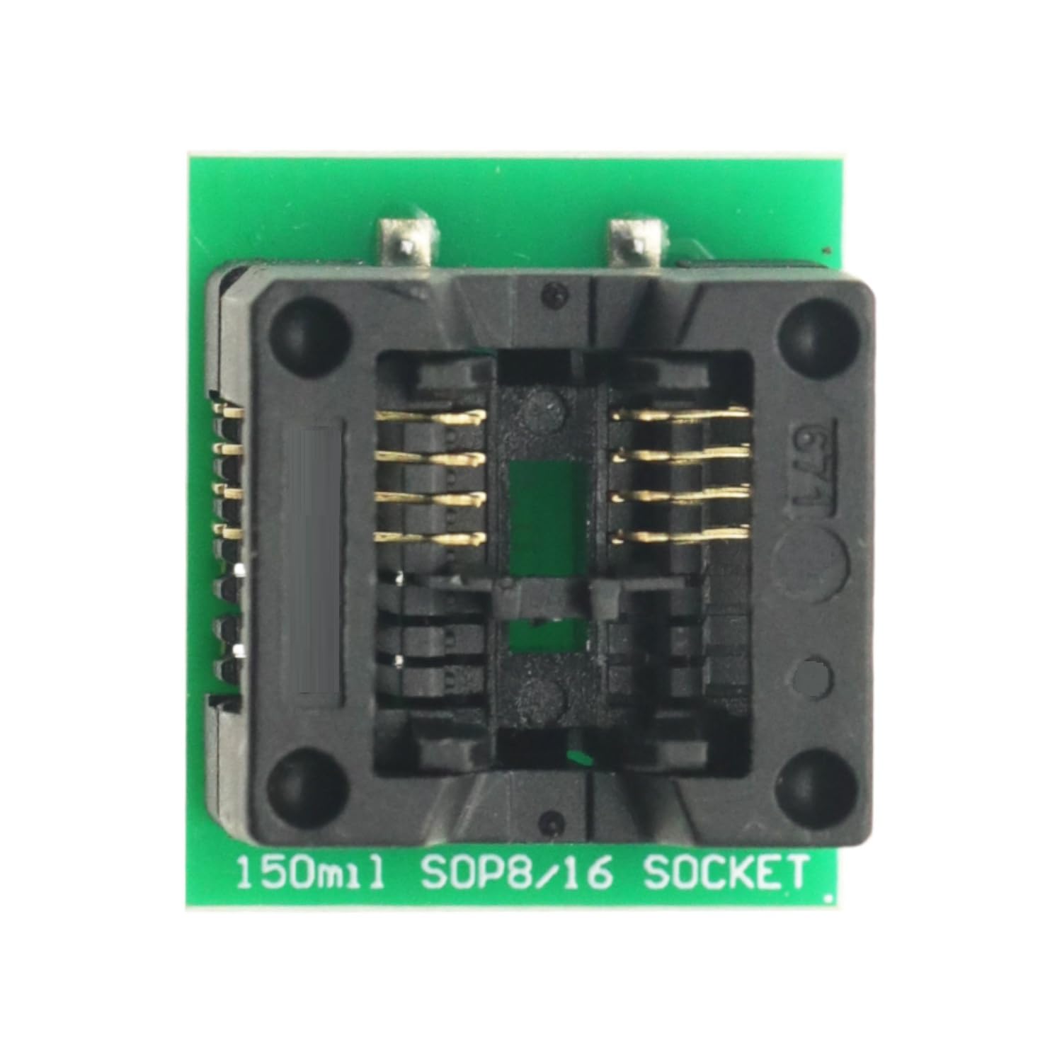 2 Pcs SOIC8 SOP8 to DIP8 Socket Converter Module Programmer Output Power Adapter with 150mil Connector SOIC 8 SOP 8 to DIP 8