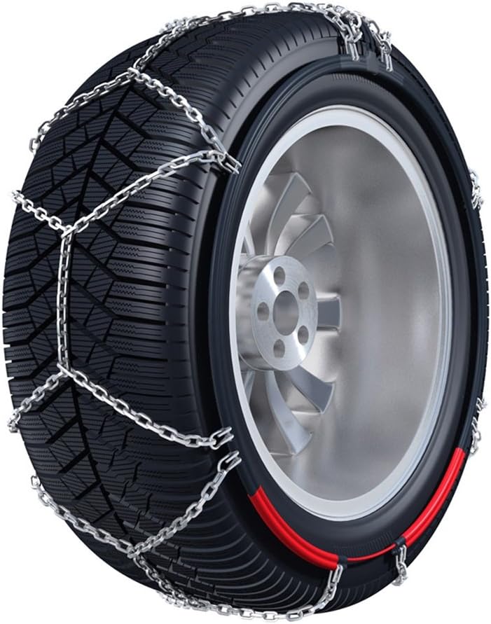 Konig CU9 9mm Easy Fit Passenger Car Snow Chain Size 102 (Sold in