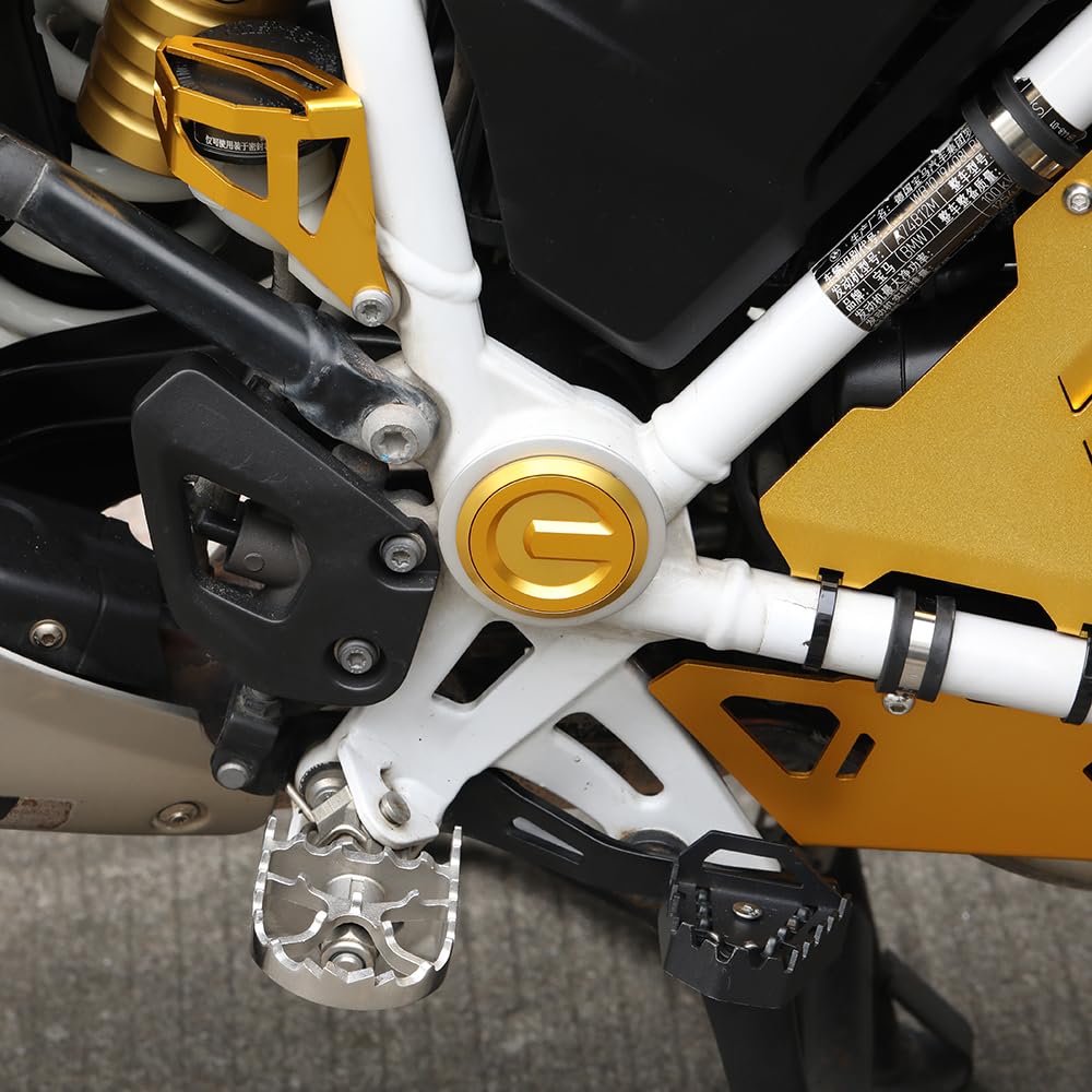 Modeer Juego de tapas de agujero de marco basculante para BMW R1250GS R1250GS Adventure R1250GS HP R1250RT 2018-2022 R1250 R 1250 GS ADV RT GSA R1250GSA R1250HP HPR1250GS (negro)