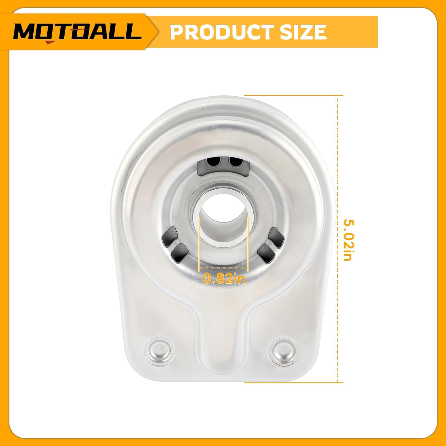 MOTOALL New Engine Oil Cooler 264102B740 for 2014-2020 Hyundai Kia 1.6L Turbo