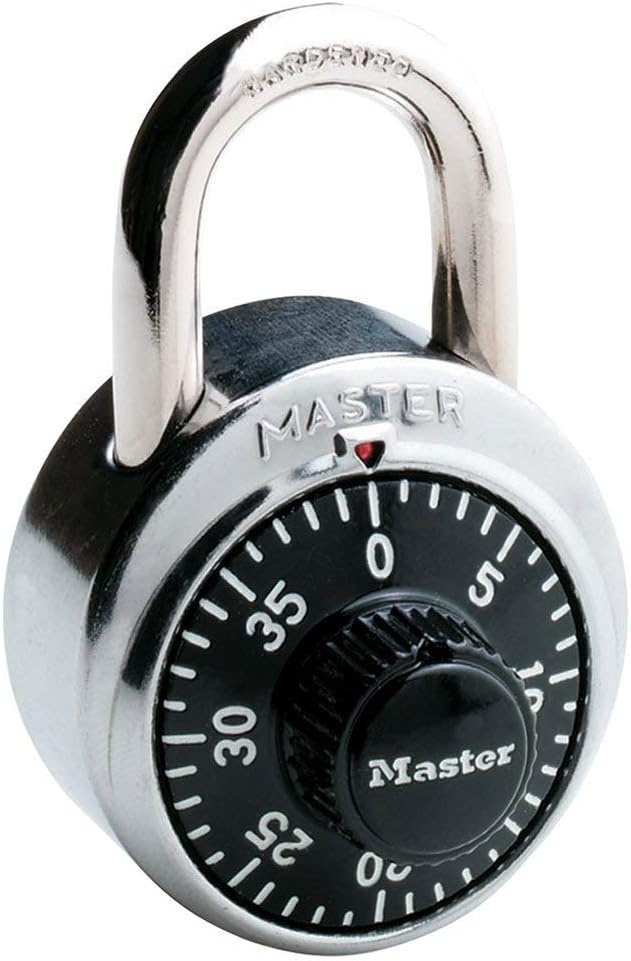 Master Lock Combination Lock 1 ea (Pack of 6)