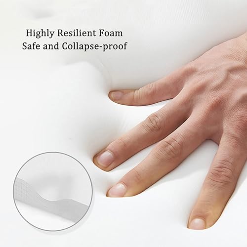 Miniatura 7 de WIGING Acolchado de pared 3D anticolisión para niños, paneles de pared autoadhesivos suaves, calcomanías de pared impermeables para dormitorio, sala