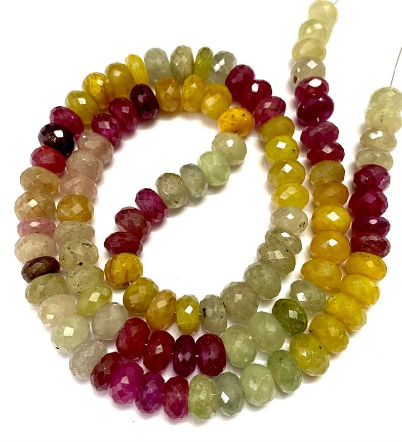 Saphirs naturels à facettes 7mm pour créer vos bijoux élégants du quotidien
